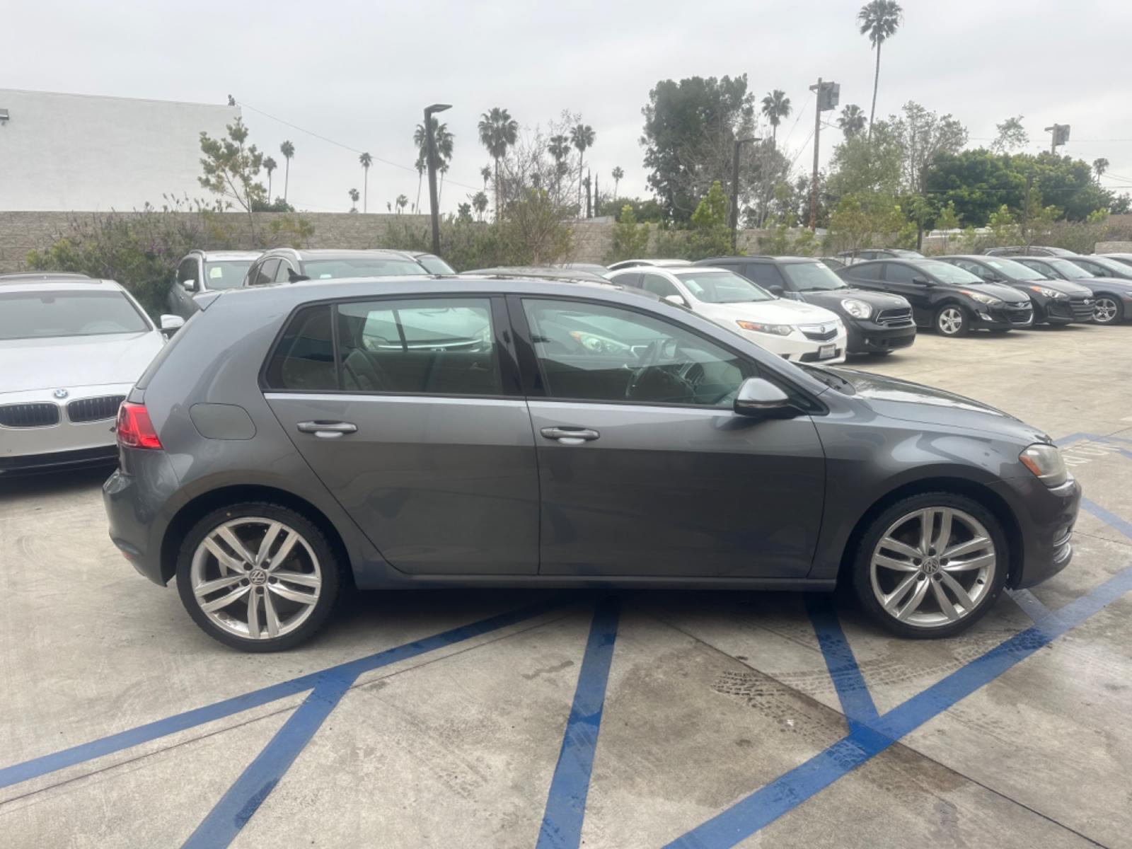 2015 Gray /Black Volkswagen Golf Leather (3VW217AU1FM) with an 4 Cylinder engine, Automatic transmission, located at 30 S. Berkeley Avenue, Pasadena, CA, 91107, (626) 248-7567, 34.145447, -118.109398 - Photo #6